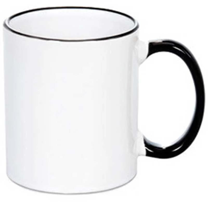 Promoción│Taza con borde y asa de color - Imagen 5